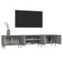 Mobile TV Grigio Sonoma 180x31,5x40 cm in Legno Multistrato