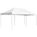 Gazebo Professionale Pieghevole Alluminio 6x3 m Bianco