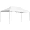 Gazebo Professionale Pieghevole Alluminio 6x3 m Bianco