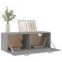 Mobile Pensile Grigio Sonoma 100x36,5x35 cm Legno Multistrato