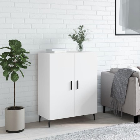 Credenza Bianca 69,5x34x90 cm in Legno Multistrato