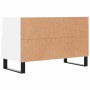 Mobile Porta TV Bianco 80x36x50 cm in Legno Multistrato