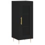 Credenza Nero 34,5x34x90 cm in Legno Multistrato