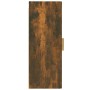 Armadietto a Muro Rovere Fumo 34,5x34x90cm in Legno Multistrato