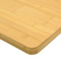Piano del Tavolo 70x70x1,5 cm in Bambù