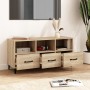 Mobile Porta TV Rovere Sonoma 102x35x50 cm Legno Multistrato