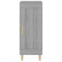 Credenza Grigio Sonoma 34,5x34x90 cm in Legno Multistrato