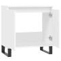 Mobile da Bagno Bianco 58x33x60 cm in Legno Multistrato