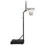 Supporto per Pallacanestro Nero 237-307 cm Polietilene