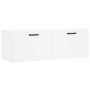 Mobile a Parete Bianco 100x36,5x35 cm in Legno Multistrato
