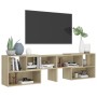 Mobile Porta TV Rovere Sonoma 149x30x52 cm in Legno Multistrato