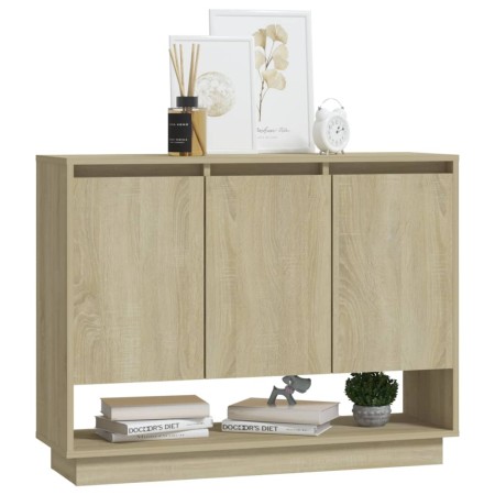 Credenza Rovere Sonoma 97x31x75 cm in Truciolato