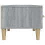 Mobile TV Grigio Sonoma 150x34,5x30 cm in Legno Multistrato