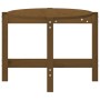 Tavolino da Salotto Miele 118x63x45cm in Legno Massello di Pino