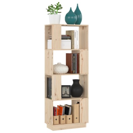 Libreria/Divisorio 51x25x132 cm in Legno Massello di Pino