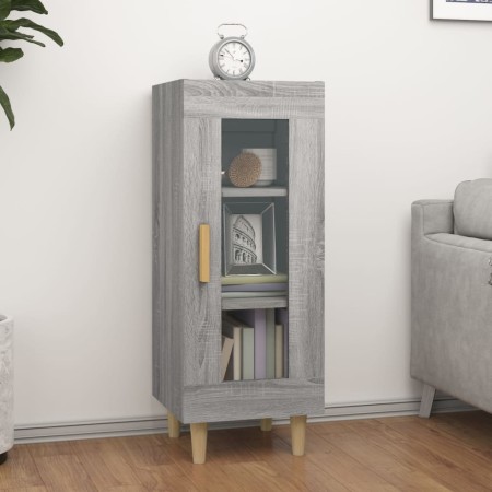 Credenza Grigio Sonoma 34,5x34x90 cm in Legno Multistrato