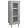 Credenza Grigio Sonoma 34,5x34x90 cm in Legno Multistrato