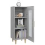 Credenza Grigio Sonoma 34,5x34x90 cm in Legno Multistrato