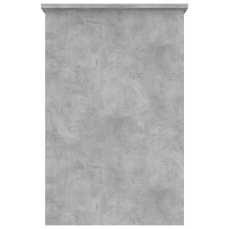 Scrivania Grigio Cemento 100x50x76 cm in Legno Multistrato