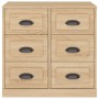 Credenza Rovere Sonoma 70x35,5x67,5 cm in Legno Multistrato