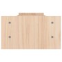 Supporto per Monitor 100x27x15cm in Legno Massello di Pino