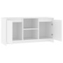 Mobile Porta TV Bianco 102x37,5x52,5 cm in Truciolato