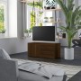 Mobile Porta TV Rovere Marrone 80x34x36 cm in Legno Multistrato