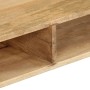 Tavolino da Salotto in Legno Massello di Mango 100x60x45 cm