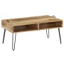 Tavolino da Salotto in Legno Massello di Mango 100x60x45 cm