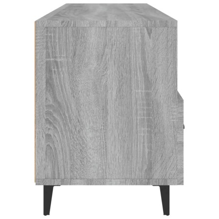 Mobile TV Grigio Sonoma 102x35x50 cm in Legno Multistrato