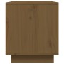 Mobile Porta TV Miele 80x35x40,5 cm in Legno Massello di Pino