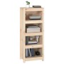 Libreria 50x35x125,5 cm in Legno Massello di Pino