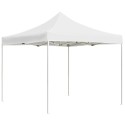 Gazebo Professionale Pieghevole Alluminio 2x2 m Bianco