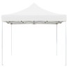 Gazebo Professionale Pieghevole Alluminio 2x2 m Bianco