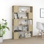 Libreria/Divisorio Rovere Sonoma 100x24x155 cm in Truciolato