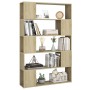 Libreria/Divisorio Rovere Sonoma 100x24x155 cm in Truciolato