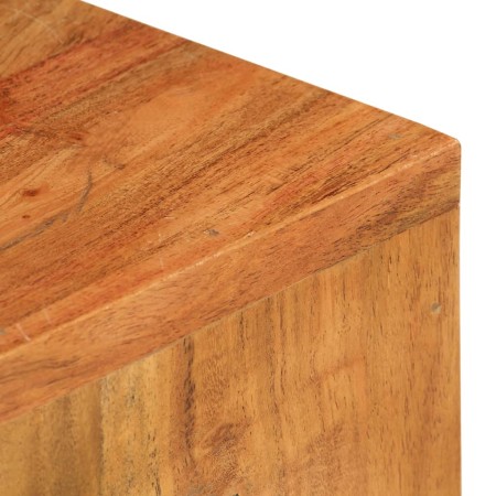 Supporti per Piante 2 pz in Legno Massello di Acacia