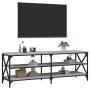 Mobile TV Grigio Sonoma 140x40x50 cm in Legno Multistrato