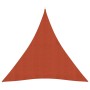 Vela Parasole 160 g/m² Terracotta 4,5x4,5x4,5 m in HDPE