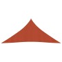 Vela Parasole 160 g/m² Terracotta 4,5x4,5x4,5 m in HDPE