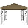 Gazebo 3x3 m Grigio Talpa 180 g/m²