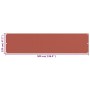 Paravento da Balcone Terracotta 120x500 cm in HDPE