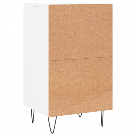 Credenza Bianca 40x35x70 cm in Legno Multistrato