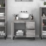 Armadietto Bagno Grigio Sonoma 65x33x60 cm in Legno Multistrato