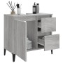 Armadietto Bagno Grigio Sonoma 65x33x60 cm in Legno Multistrato