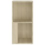 Armadio Angolare Rovere Sonoma 33x33x67 cm in Truciolato