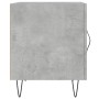 Comodini 2 pz Grigio Cemento 40x40x50 cm in Legno Multistrato