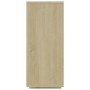 Credenza Rovere Sonoma 120x30x75 cm in Truciolato