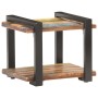 Comodino 50x40x40 cm in Legno Massello di Recupero