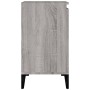 Mobile Lavabo Grigio Sonoma 58x33x60 cm in Legno Multistrato